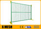 Canada Standard Mesh Temporary Fence Powder Coated 9.5ft X 6ft With Base