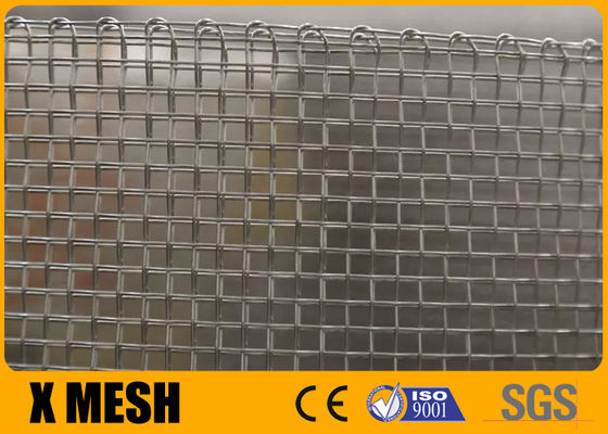 50 X 50 Mesh Size Metal Woven Wire Mesh 0.09mm Diameter Plain Weave Type